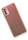 Newface Samsung Galaxy A03S Kılıf Montreal Silikon Kapak - Pembe