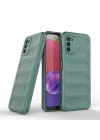 Newface Samsung Galaxy A03S Kılıf Optimum Silikon - Koyu Yeşil