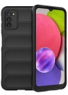 Newface Samsung Galaxy A03S Kılıf Optimum Silikon - Siyah