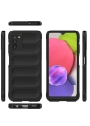 Newface Samsung Galaxy A03S Kılıf Optimum Silikon - Siyah