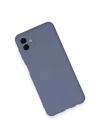 Newface Samsung Galaxy A04 Kılıf Nano içi Kadife Silikon - Gri