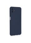 Newface Samsung Galaxy A04 Kılıf Nano içi Kadife Silikon - Lacivert