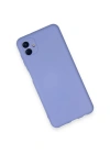 Newface Samsung Galaxy A04 Kılıf Nano içi Kadife Silikon - Lila
