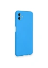 Newface Samsung Galaxy A04 Kılıf Nano içi Kadife Silikon - Mavi