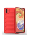 Newface Samsung Galaxy A04E Kılıf Optimum Silikon - Kırmızı