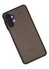 Newface Samsung Galaxy A04S Kılıf Montreal Silikon Kapak - Siyah