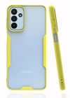 Newface Samsung Galaxy A04S Kılıf Platin Silikon - Sarı