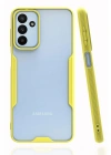 Newface Samsung Galaxy A04S Kılıf Platin Silikon - Sarı
