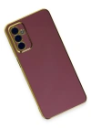 Newface Samsung Galaxy A04S Kılıf Volet Silikon - Kırmızı