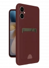 Newface Samsung Galaxy A05 Kelvin Kartvizitli Silikon - Bordo