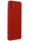 Newface Samsung Galaxy A05 Kılıf First Silikon - Kırmızı