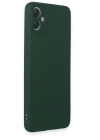 Newface Samsung Galaxy A05 Kılıf First Silikon - Koyu Yeşil