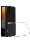 Newface Samsung Galaxy A05 Kılıf Lüx Şeffaf Silikon