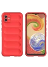Newface Samsung Galaxy A05 Kılıf Optimum Silikon - Kırmızı