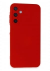 Newface Samsung Galaxy A05S Kılıf Nano içi Kadife Silikon - Kırmızı