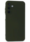 Newface Samsung Galaxy A05S Kılıf Nano içi Kadife Silikon - Koyu Yeşil