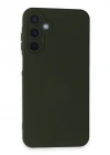 Newface Samsung Galaxy A05S Kılıf Nano içi Kadife Silikon - Koyu Yeşil