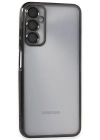 Newface Samsung Galaxy A05S Kılıf Razer Lensli Silikon - Siyah