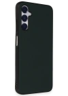 Newface Samsung Galaxy A05S Kılıf Taft Kapak - Koyu Yeşil