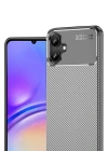 Newface Samsung Galaxy A06 Kılıf Auto Focus Karbon Kapak - Gri