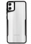 Newface Samsung Galaxy A06 Kılıf Boyi Silikon Kapak - Siyah