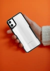Newface Samsung Galaxy A06 Kılıf Boyi Silikon Kapak - Titan Gri