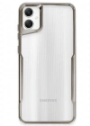 Newface Samsung Galaxy A06 Kılıf Boyi Silikon Kapak - Titan Gri
