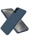 Newface Samsung Galaxy A06 Kılıf First Silikon - Lacivert