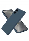Newface Samsung Galaxy A06 Kılıf First Silikon - Lacivert