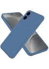 Newface Samsung Galaxy A06 Kılıf First Silikon - Mavi