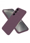 Newface Samsung Galaxy A06 Kılıf First Silikon - Mürdüm