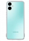 Newface Samsung Galaxy A06 Kılıf Lüx Şeffaf Silikon