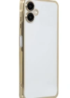 Newface Samsung Galaxy A06 Kılıf Razer Lensli Silikon - Gold