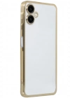 Newface Samsung Galaxy A06 Kılıf Razer Lensli Silikon - Gold