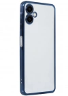 Newface Samsung Galaxy A06 Kılıf Razer Lensli Silikon - Lacivert