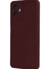 Newface Samsung Galaxy A06 Kılıf Viera Silikon - Bordo
