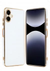 Newface Samsung Galaxy A06 Kılıf Volet Silikon - Beyaz