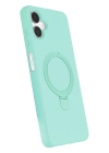 Newface Samsung Galaxy A06 Regal Magsafe Standlı Kapak - Su Yeşili