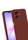 Newface Samsung Galaxy A07 4G First Silikon - Bordo