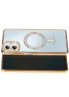 Newface Samsung Galaxy A07 4G Joke Simli Magneticsafe Kılıf - Gold