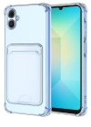 Newface Samsung Galaxy A07 4G Kart Şeffaf Silikon - Şeffaf