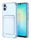 Newface Samsung Galaxy A07 4G Kart Şeffaf Silikon - Şeffaf