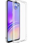 Newface Samsung Galaxy A07 4G Lüx Şeffaf Silikon - Şeffaf