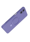 Newface Samsung Galaxy A07 4G Regal Magsafe Standlı Kapak - Lila