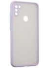 Newface Samsung Galaxy A11 Kılıf Montreal Silikon Kapak - Mor