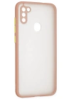 Newface Samsung Galaxy A11 Kılıf Montreal Silikon Kapak - Pembe