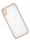 Newface Samsung Galaxy A11 Kılıf Montreal Silikon Kapak - Pembe