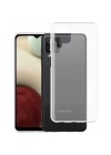 Newface Samsung Galaxy A12 Kılıf Lüx Şeffaf Silikon