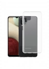 Newface Samsung Galaxy A12 Kılıf Lüx Şeffaf Silikon