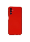 Newface Samsung Galaxy A14 4G Kılıf Nano içi Kadife Silikon - Kırmızı